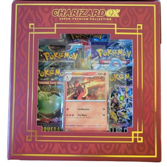 *NEW* Pokemon TCG Charizard ex Super Premium Collection - FACTORY SEALED - Picture 4 of 9